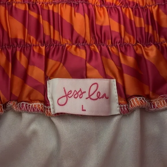 Jess Lea pink & orange shorts - Picture 4 of 4